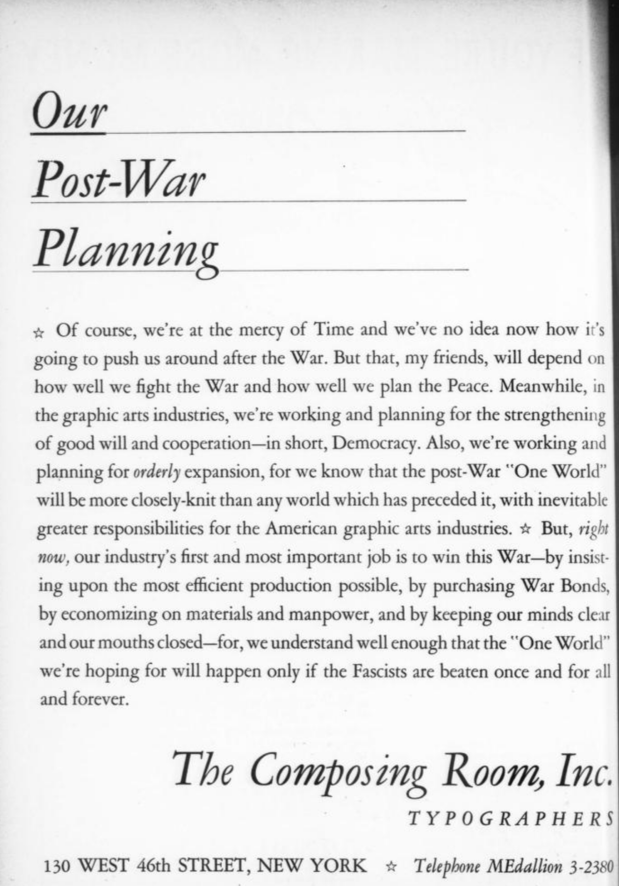 1943-PostWarPlanning